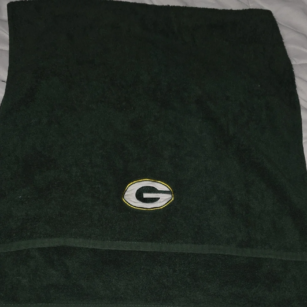 Green Bay Packers Green Bath Towel